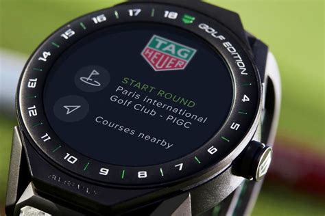 tag heuer smartwatch golf edition